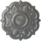 Ekena Millwork Deria Ceiling Medallion (Fits Canopies up to 6"), Hand-Painted Silver, 20 1/4"OD x 1 1/2"P CM20DRSLS - alternate 1